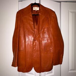 Pierre Cardin Montreal Vintage Leather Blazer
